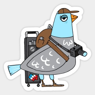 Carrier pigeon Sticker